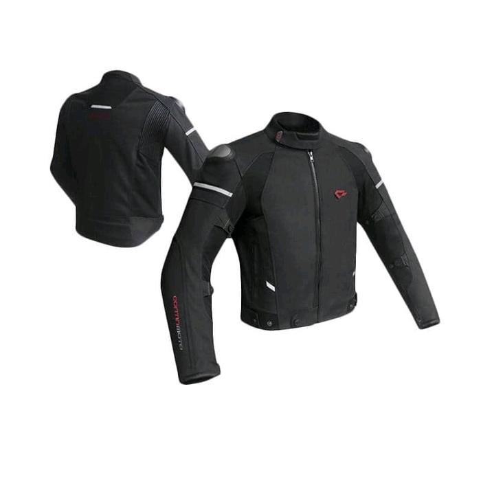 Contin Zirkon Facelift Jaket Motor - Hitam Pria