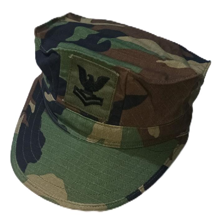 Topi Okinawa Komando Patrol Cap U.S. Army Woodland Baru (New Stock)