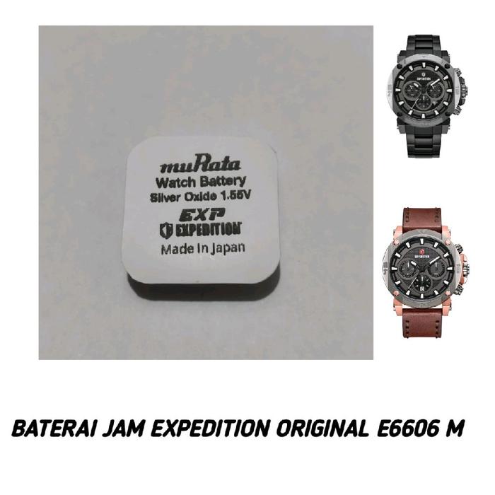 Baterai Jam Expedition original E6606 M