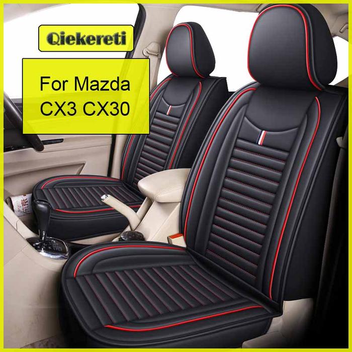 QIEKERETI Car Seat Cover For Mazda CX3 CX30 Auto Accessories Interior