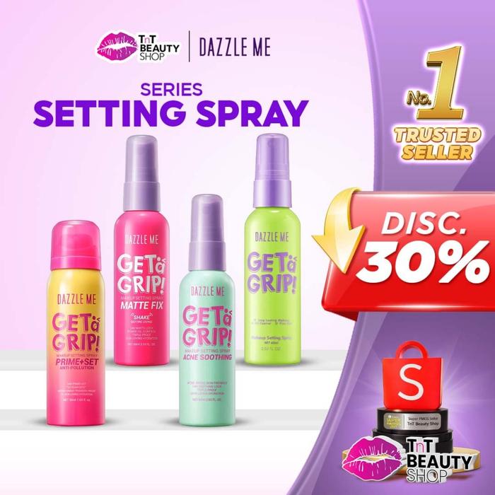 DAZZLE ME Get a Grip! Makeup Setting Spray Series Dewy Matte Acne Setting Spray | TnT Beauty Shop