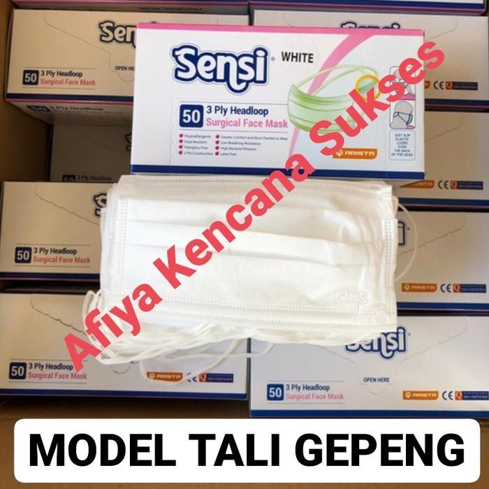 Masker sensi hijab 50 putih
