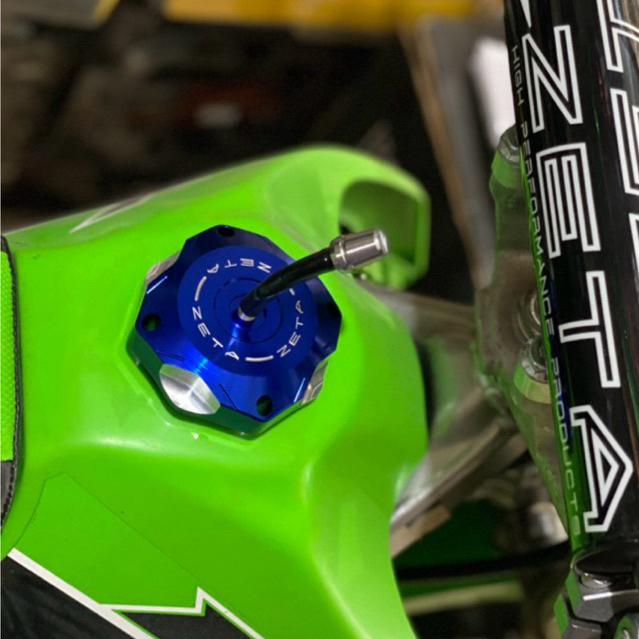 ZETA GAS CAP TUTUP TANGKI CNC ZETA KLX GORDON KLX 140 YZ 125