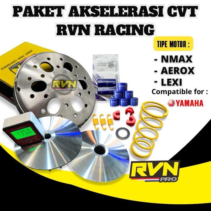 PAKET FULL UPGRADE CVT AEROX 155 NMAX 155 LEXI 125 RVN PER CVT RACING RUMAH ROLLER MANGKOK GANDA CUS