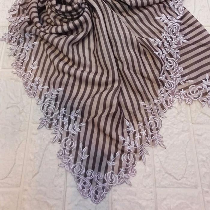hijab salur linen by fiolla