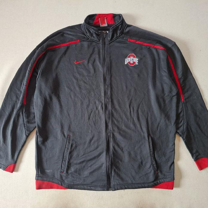 JAKET TRACKTOP NIKE OHIO STATE ORIGINAL 100%