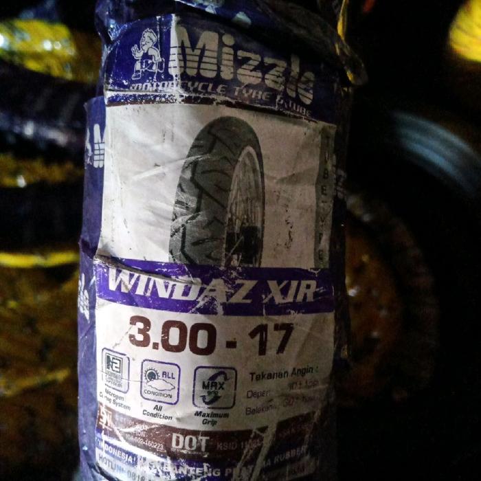 300-17 WINDAZ Mizzle Tubetype Ring 17 Ban Luar Supra Revo Vega