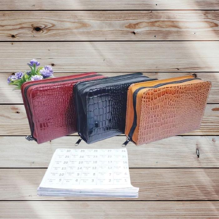 Dompet Agenda promise harian Bahan Glosy Agenda Bank Uang