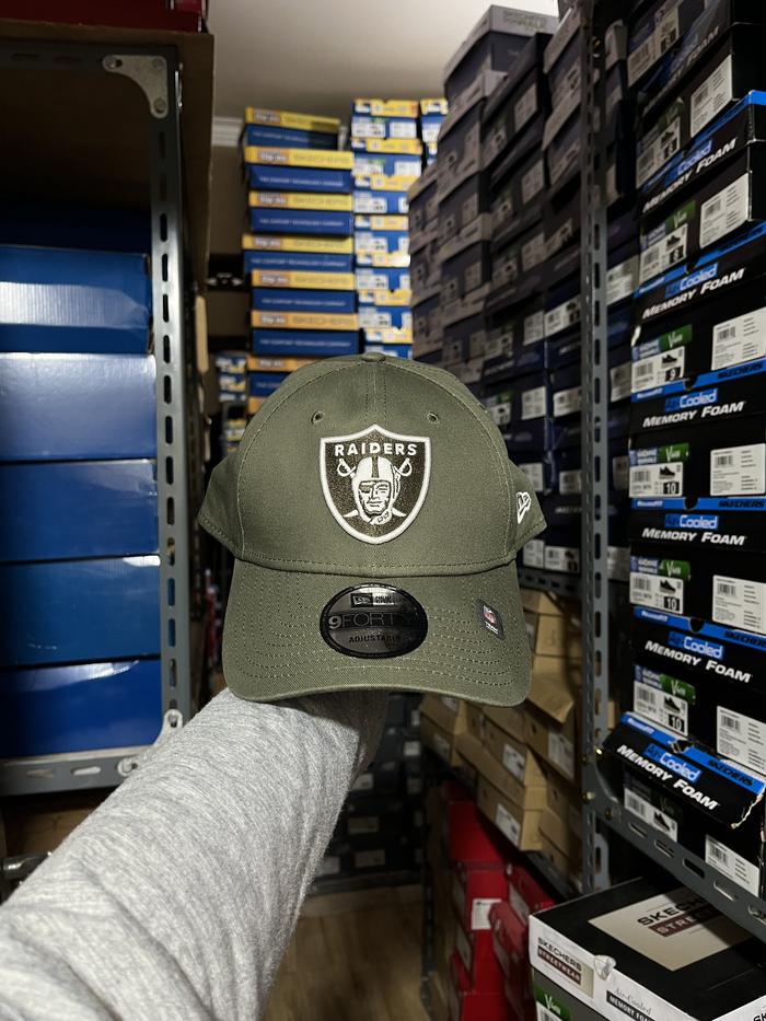 NEW ARRIVAL TOPI 940 NEW ERA LAS VEGAS RAIDER DARK OLIVE / MEN ORIGINAL 60588361