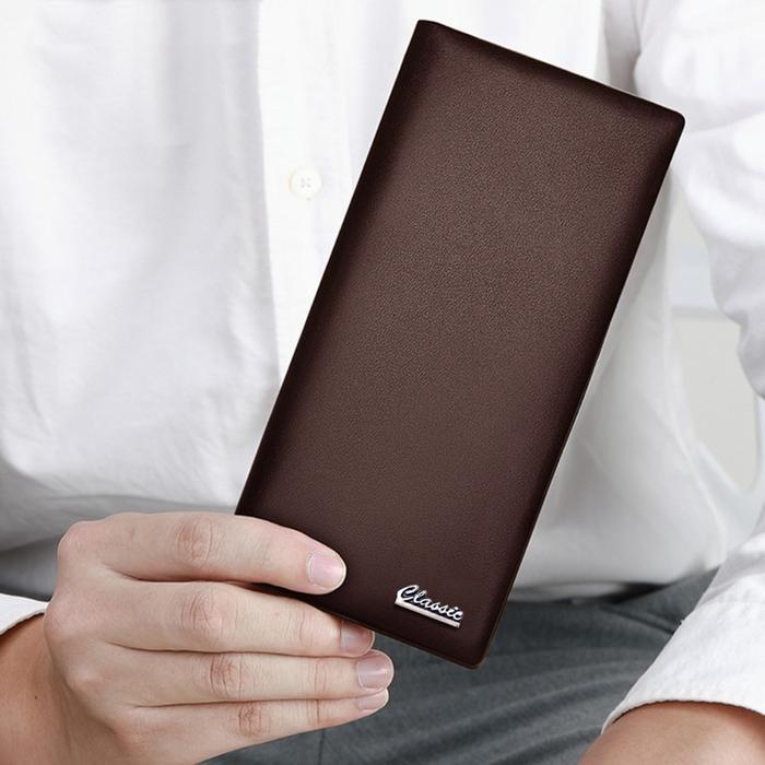[JURAGAN TAS] DOMPET PRIA  Kartu DOMPET PANJANG CC505 DOMPET KULIT SINTETIS DOMPET POLOS MULTICARD +
