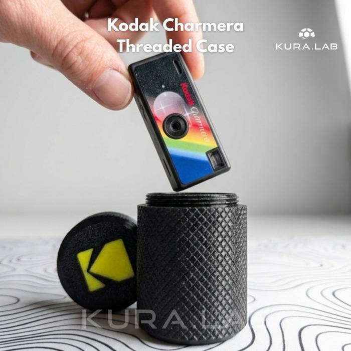 Kodak Charmera Threaded Case Keychain Mini – Gantungan Kamera Unik dengan Case Ulir