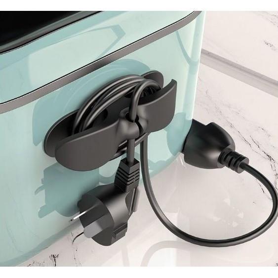 Holder Kabel Tempel Kabel Klip Holder Pita Cable Clip Holder Organizer Penggulung Kabel Elektronik