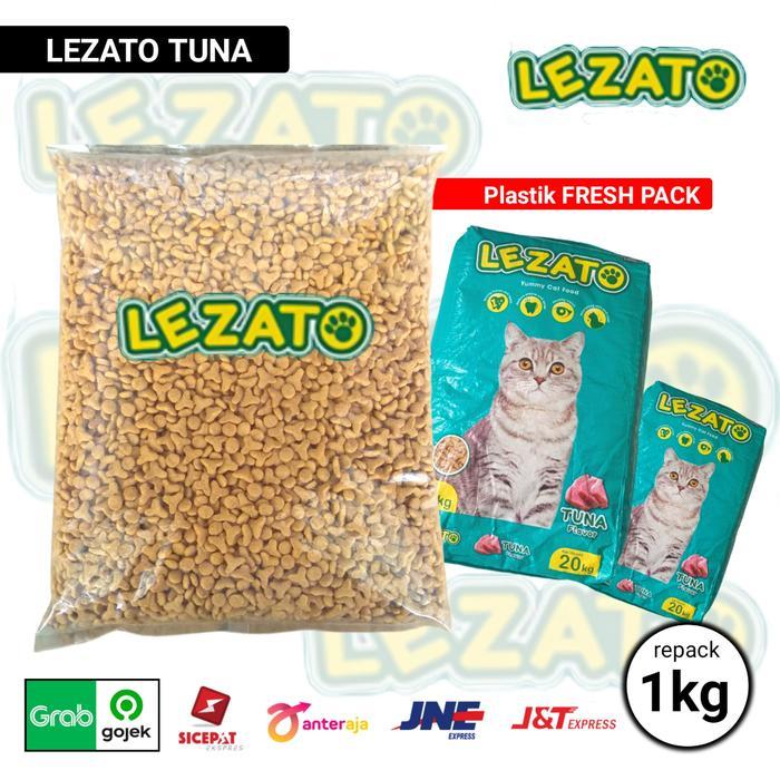 LEZATO CAT TUNA 1Kg Makanan Kucing