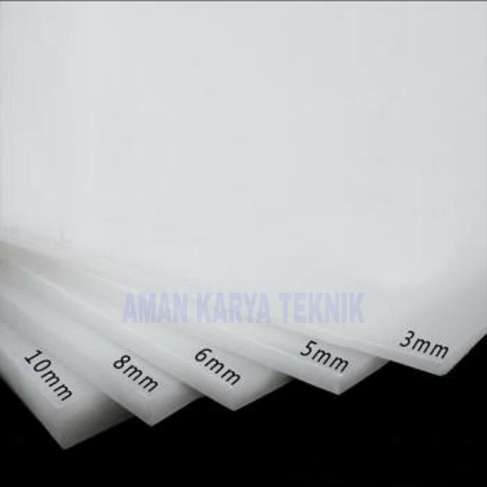 Polypropylene / PP Lembaran ( PP Sheet ) 15 mm x 30 cm x 30 cm