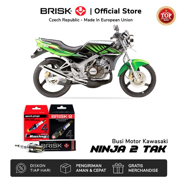 Busi Motor Kawasaki Ninja 2 Tak Brisk Efisiensi Bbm