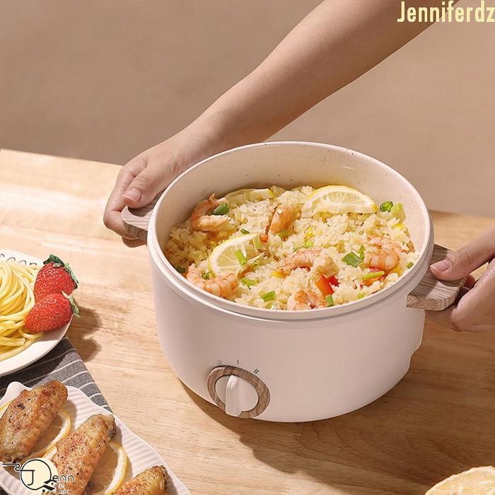 Jenniferdz Hot Pot Kitchen Cooker Wajan Listrik Multi Fungsi Anti