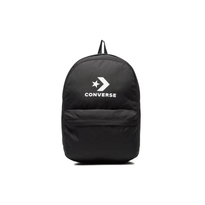 Converse Tas Ransel Original Unisex Speed 3 Large Logo Hitam 19L 42x29x12cm Tas Ransel Asli dengan L