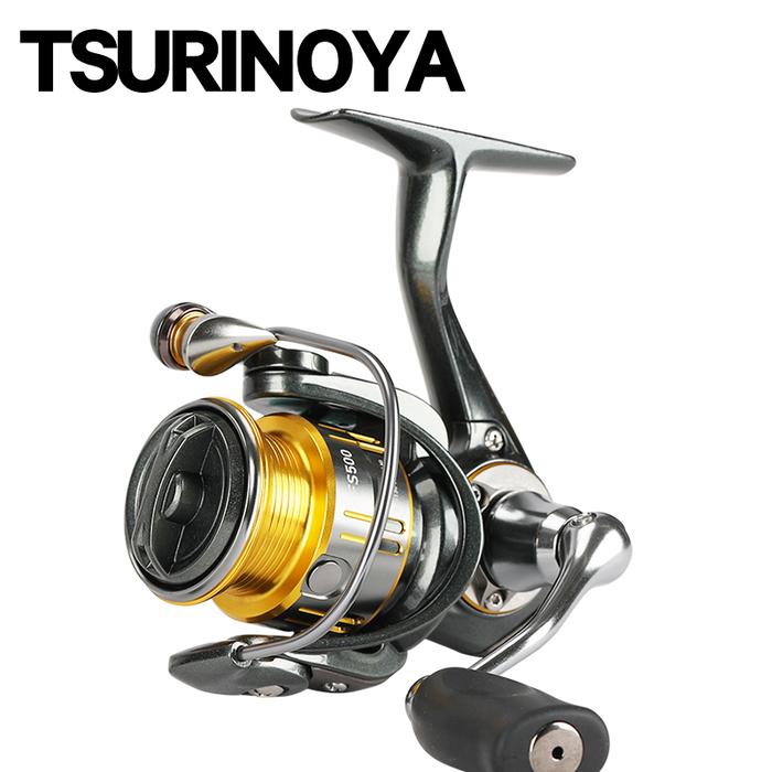TSURINOYA Fishing Reel FS 500 800 1000 Ultralight Spinning Reel 165g