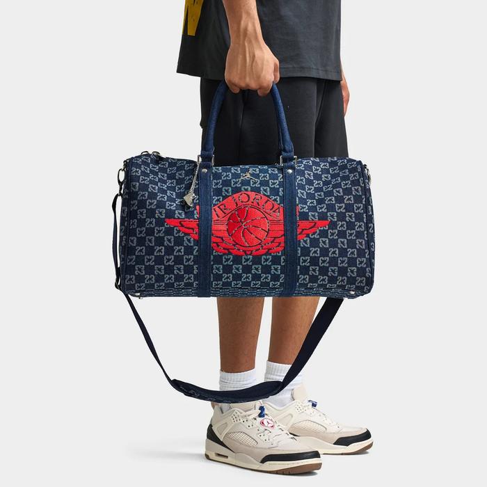 Jordan 23 Monogram Duffle Bag Dark Indigo Rinse Original