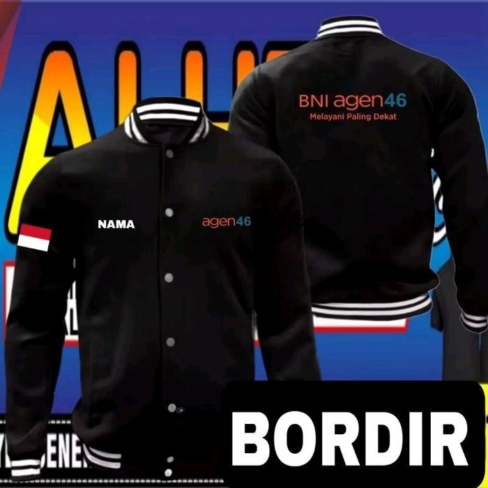 Jaket bordir suka suka jaket bordir request bisa satuan Jaket bordir agen BNI 46 jaket agen BNI 46 j