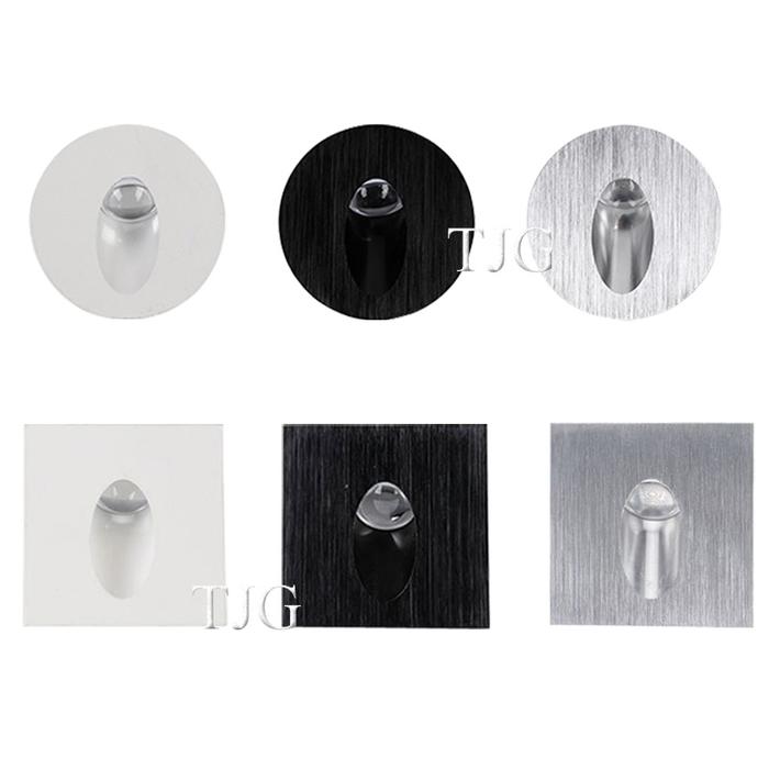 Led Tangga Aluminium Ringan Persegi Bulat Lampu Dinding 1W 3W