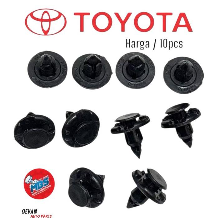 KANCING bemper gril 10pcs HONDA Brio Innova khusus semua mobil