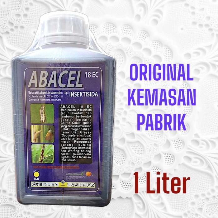Insektisida Abacel 18 EC Kemasan Pabrik 1 Liter Hama Trips