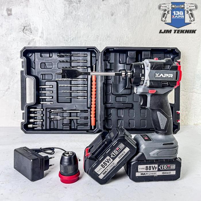 Raja Bor Brushless Apr Ap34 Pro Basic Mesin Ap13Pro Bisa Untuk Impact Driver Sekrup Lepas Kepala