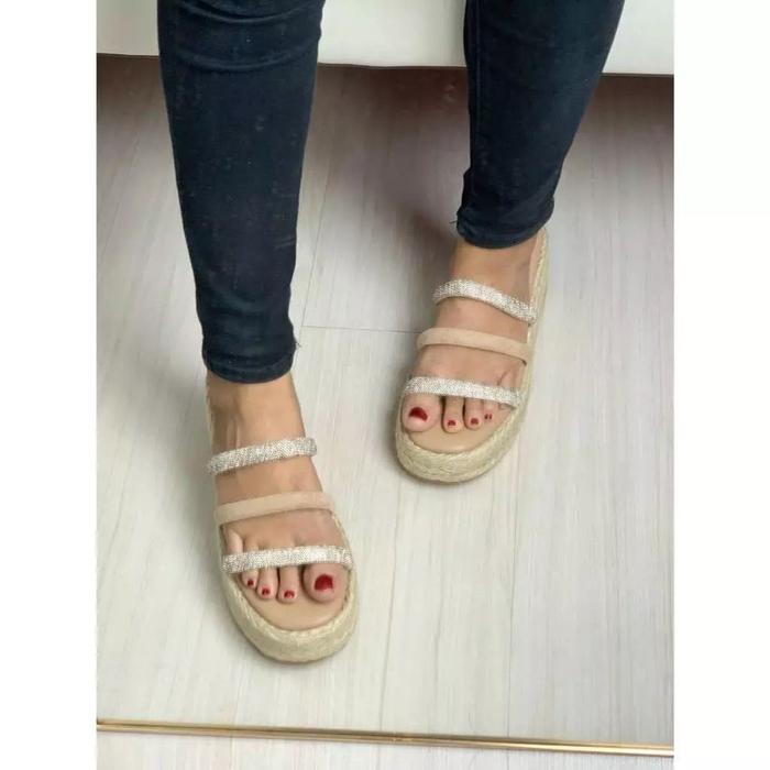 SANDAL WANITA S4419 HEELS 9 CM WEDGES