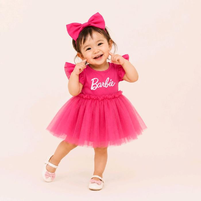 dress kostum barbie series / kostumanak / bajuanak / kostumbayi / bajubayi / kostum / kostumkarnaval