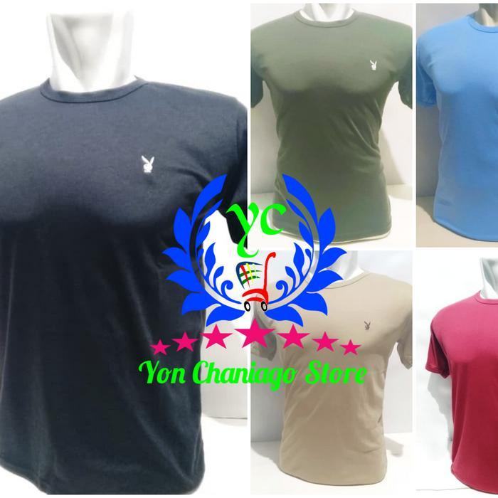 Ready Baju Kaos Daleman Playboy Body Fit