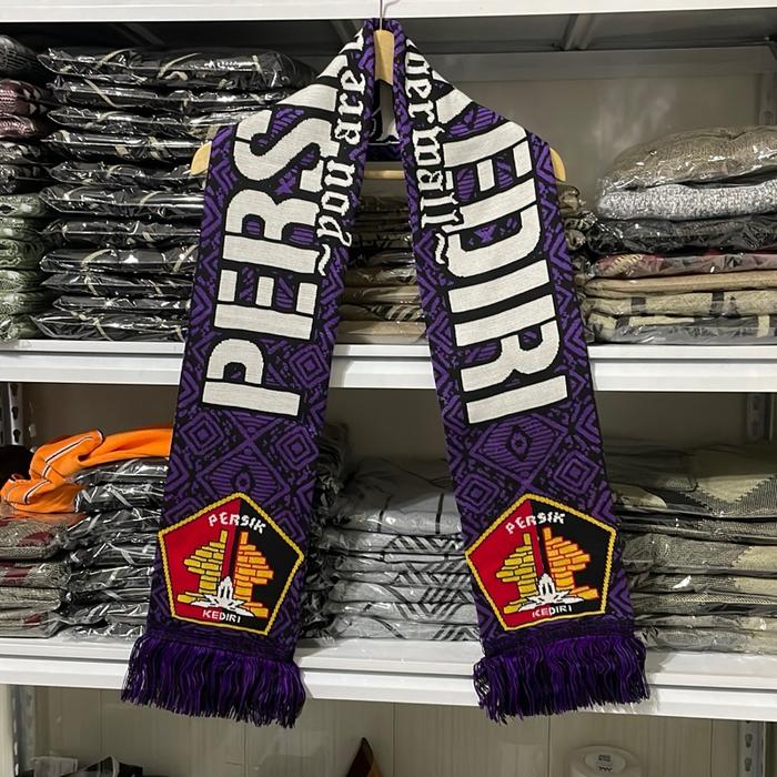Syal persik kediri (kediri football culture)premium