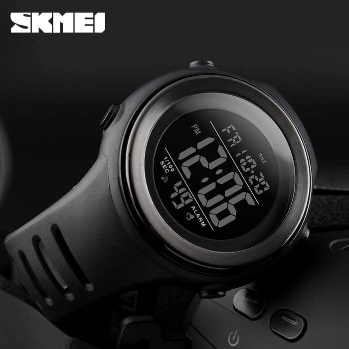 SKMEI Jam Tangan Digital Pria - 1394 Kaca Stainless