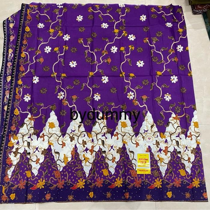 Kain Panjang Sewek Jarik Batik Pekalongan Unggul Jaya mAdura jaya warna ungu grosir murah bisa serag