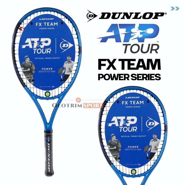 Raket Tennis DUNLOP FX TEAM POWER SERIES 260 285 Tenis Original