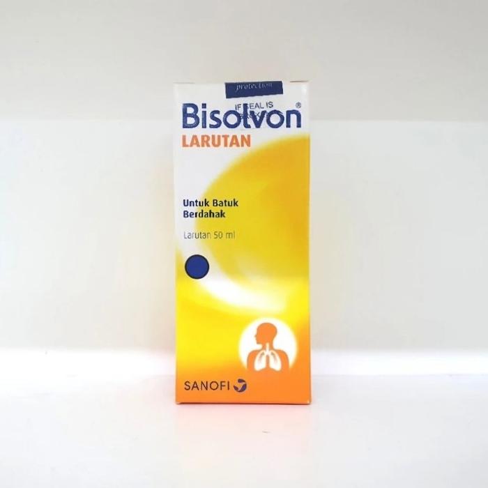 BISOLVON SOLUTION 50 ML - Bisolvon Larutan Nebulizer Pengencer Dahak