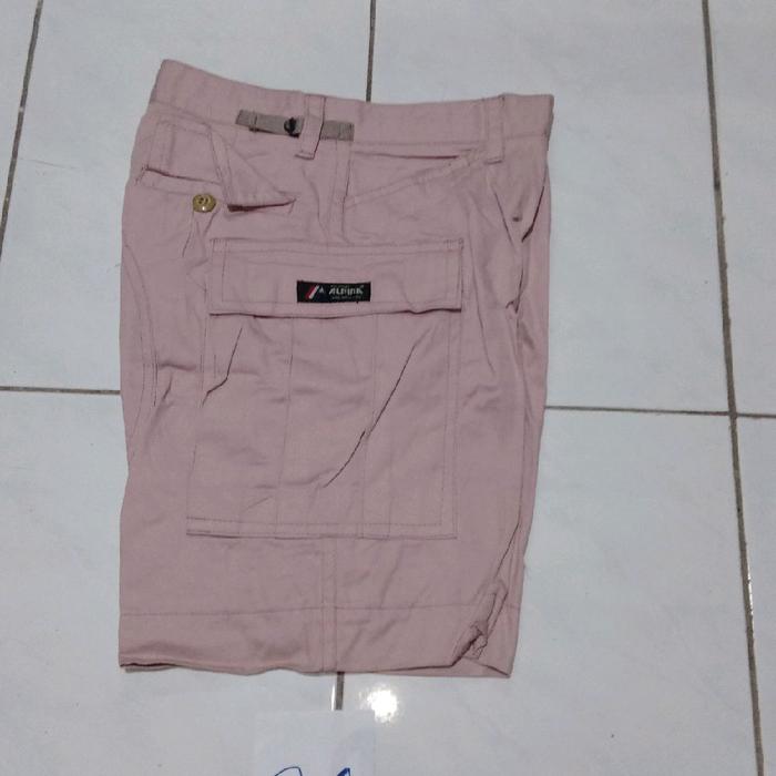 celana pendek alpina stok lama gudang original Katun