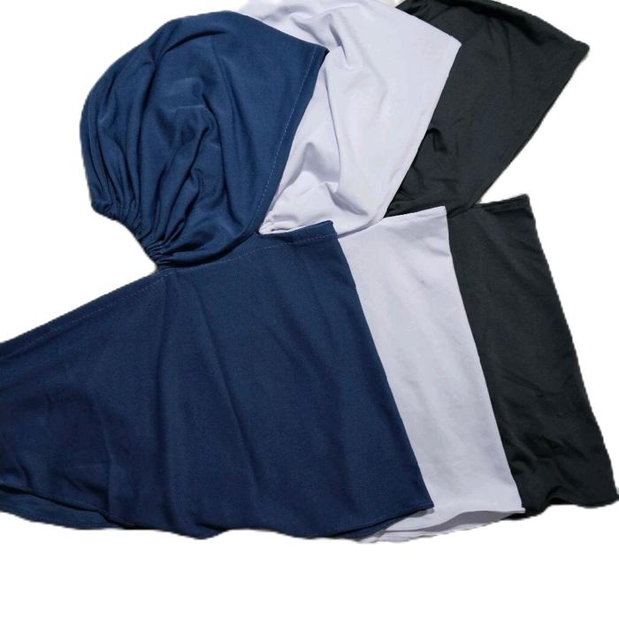 S.U COLLECTION Ciput Inner Ninja Tali Iket Daleman Kerudung Antem Anti Pusing Jilbab Karet Instan Wa