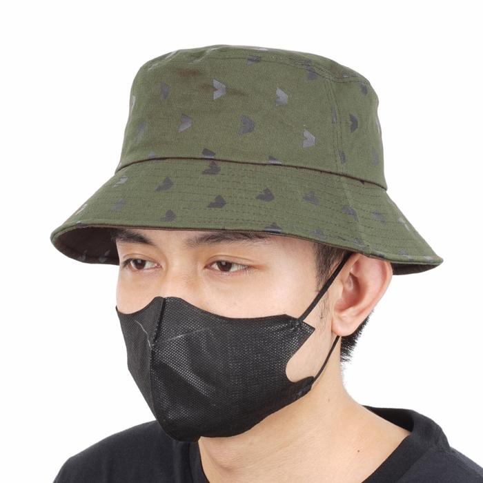 Topi Kalibre Bucket Hat 991947301 Army topi hiking topi mancing topi outdoor Original
