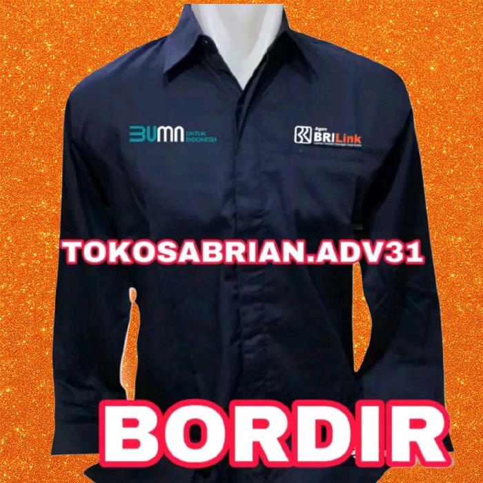 Kemeja Agen Brilink Seragam Agen Brilink Baju Agen Brilink