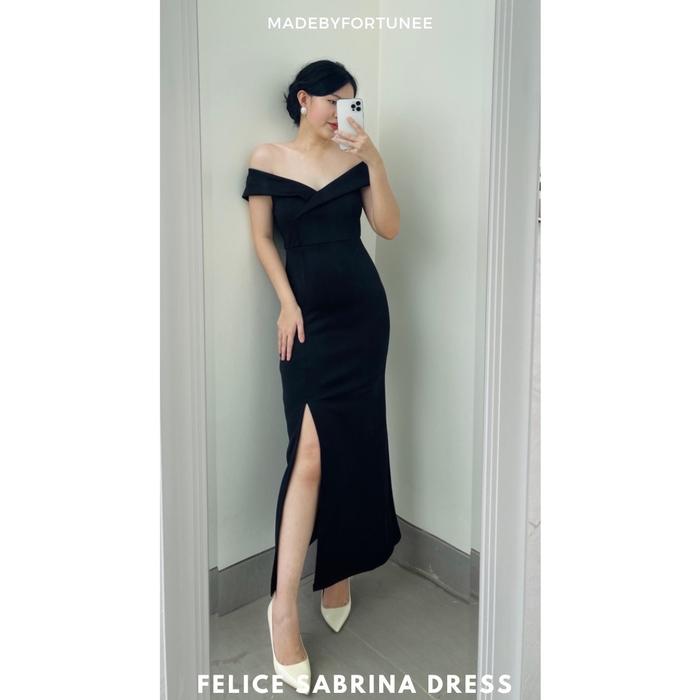 FELICE SABRINA DRESS / Dress wanita
