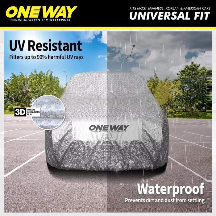 Cover Sarung Mobil AVANZA XENIA Waterproof UV Protection TRIGUARD 3 Lapis Layer ONE WAY Tebal 100% W