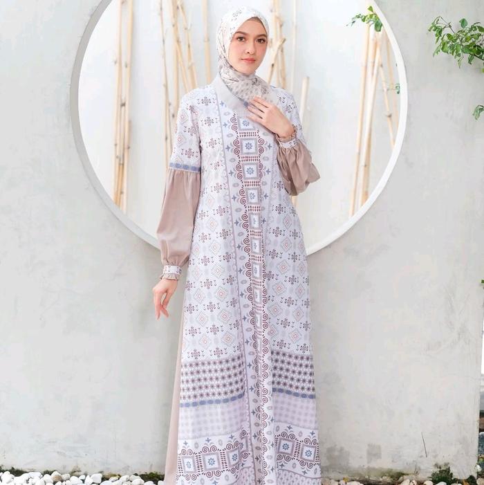 ZALIFA OFFICIAL - ALESHA DRESS SET HIJAB ADHA SERIES