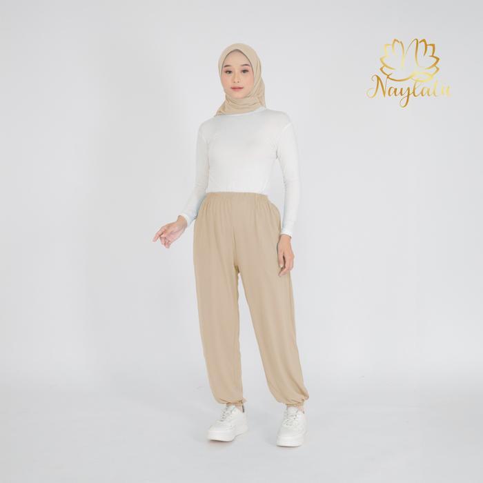 Celamis Wanita Premium Celana Dalaman Gamis Jersey Nyaman
