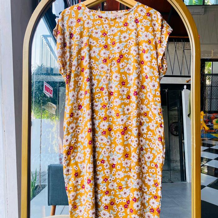Daster Busui Dewasa Pendek Rayon Resleting Wanita Berkualitas Cantik Murah Viral Ponorogo Madiun Car