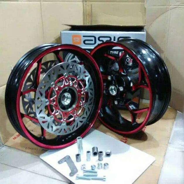 Velg Axio Double Disc Cbr 150 Facelift K45G & New Cb 150R Velg Axio Double Disc Cbr 150 K45 Lebar