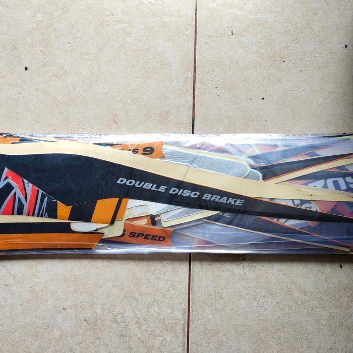 Striping Satria 2 Tak Model Lumba Lumba Tahun  2003. [NTS]