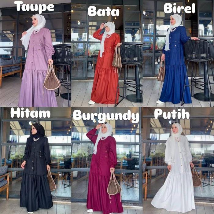 SUHITA DRES GAMIS TERBARU 2026 Gamis Toyobo Muslim Lebaran