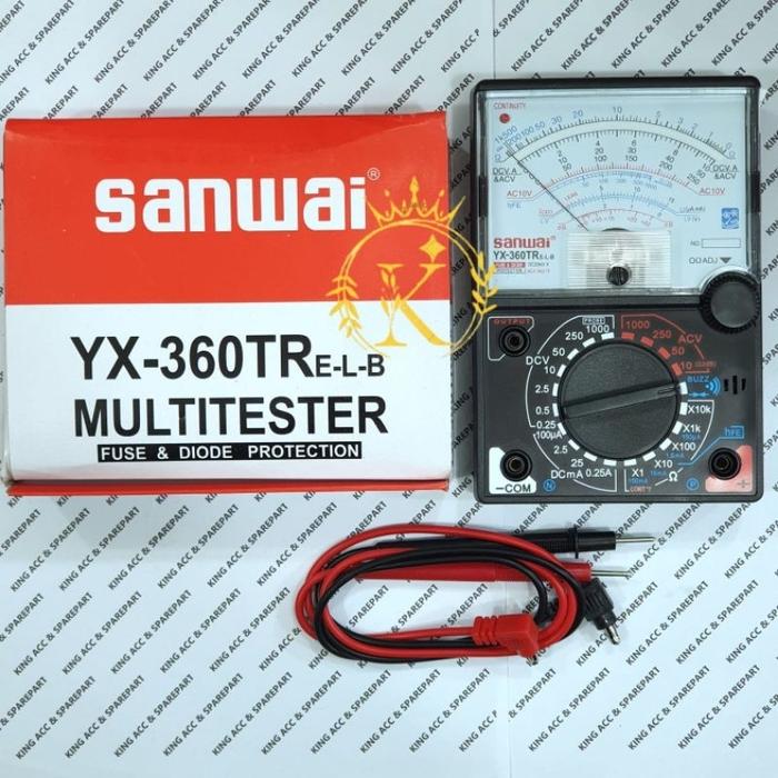 MULTI TESTER MANUAL MULTITESTER ANALOG MANUAL SUNMA YX360TR