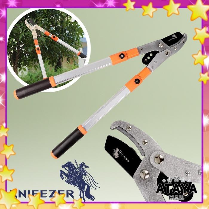 Gunting Pohon Dahan Ranting Batang Stek Bunga Taman Pruning Telescopic Gagang Panjang Tinggi